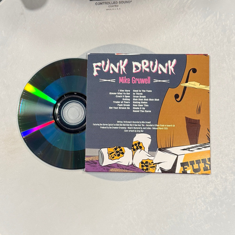 Mike Gruwell - Funk Drunk - Compact Disc