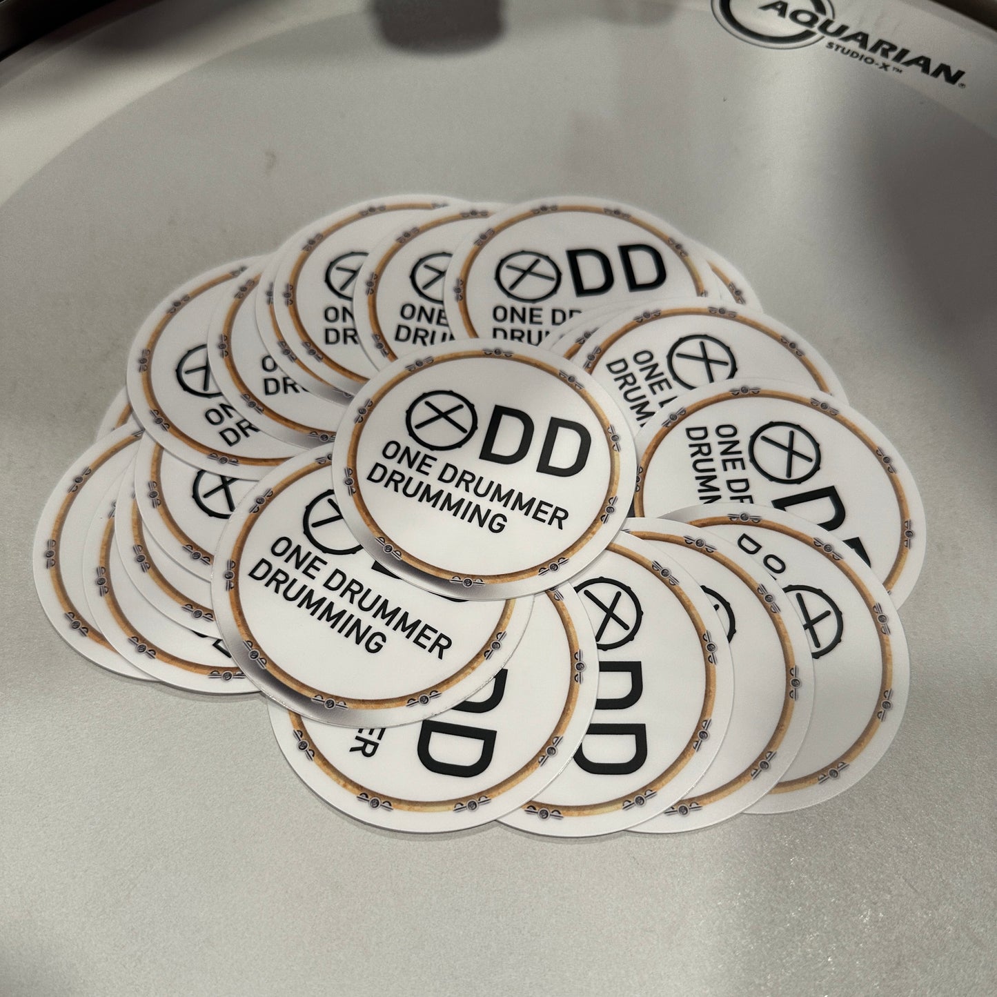 ODD One Drummer Drumming Drum Sticker