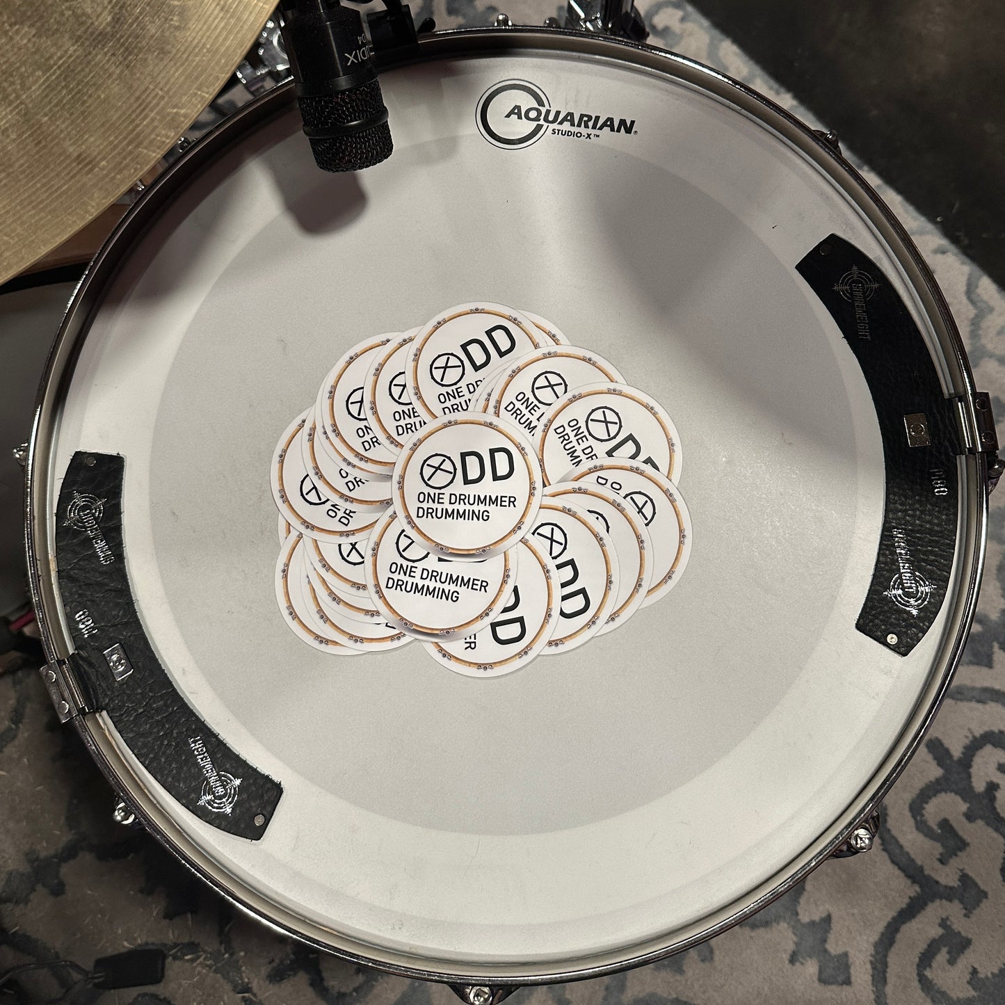 ODD One Drummer Drumming Drum Sticker