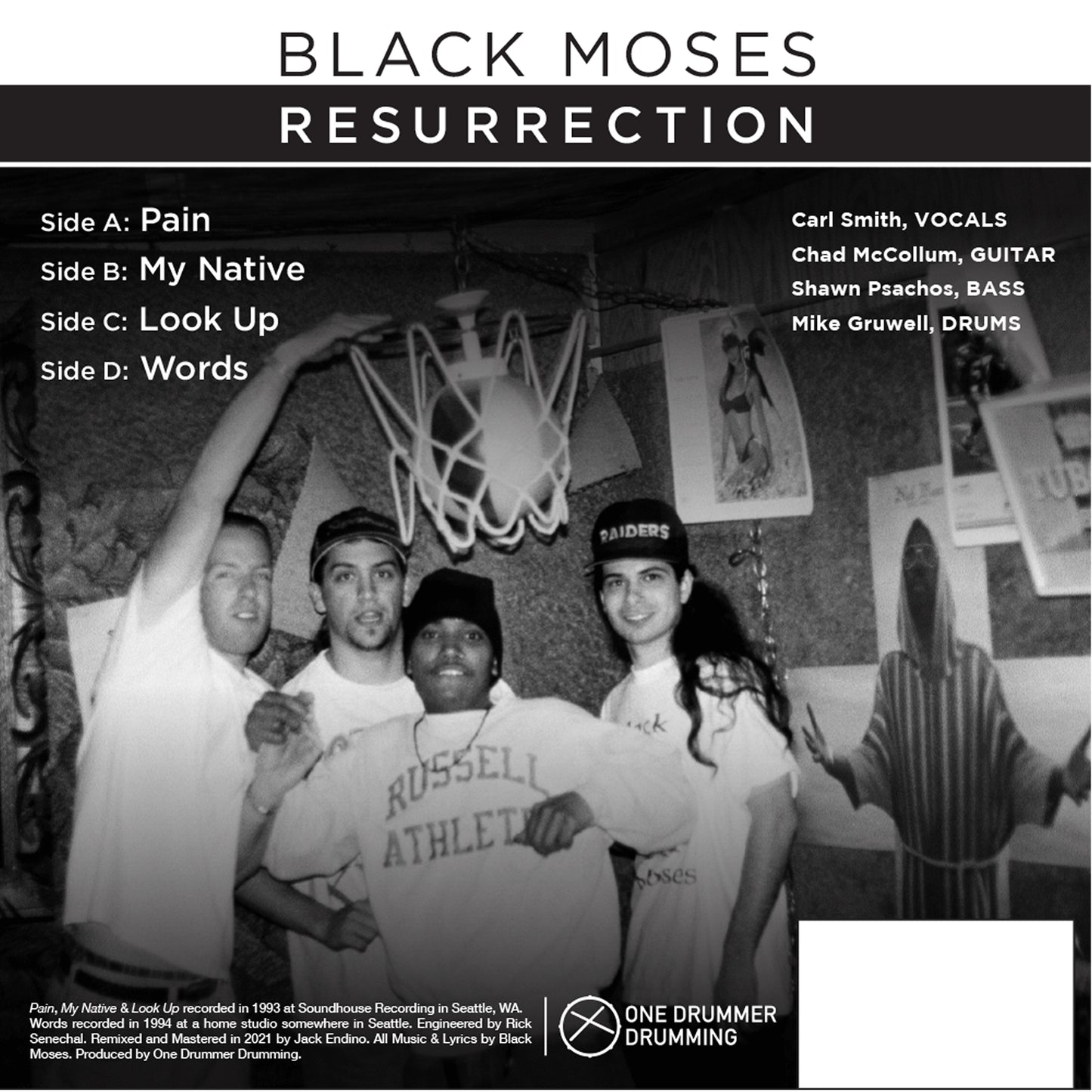 Black Moses - Resurrection - Double 7" Vinyl