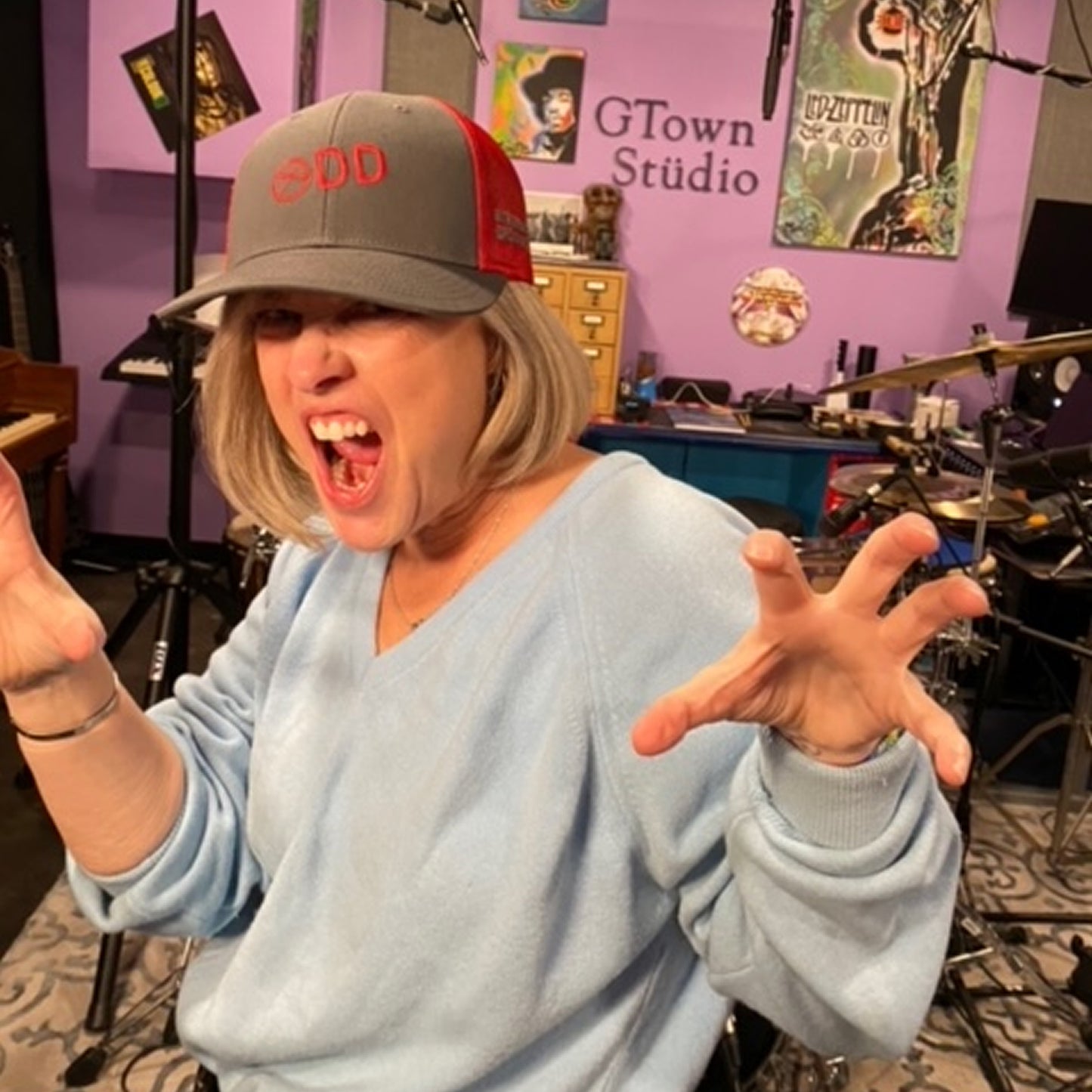 One Drummer Drumming Snapback